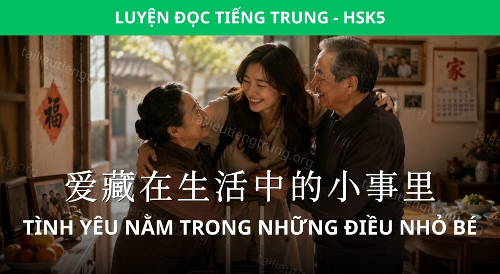 tình yêu trong những điều nhỏ bé