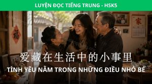 tình yêu trong những điều nhỏ bé