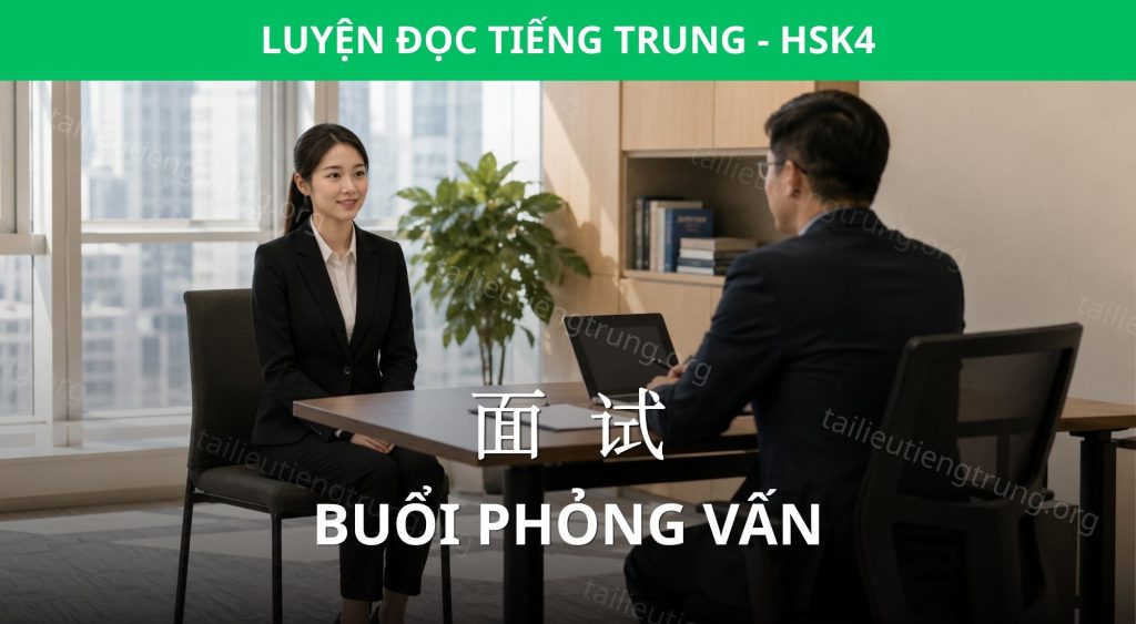 buổi phỏng vấn xin việc