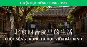 cuộc sống trong tứ hợp viện bắc kinh