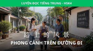Phong cảnh trên đường đi