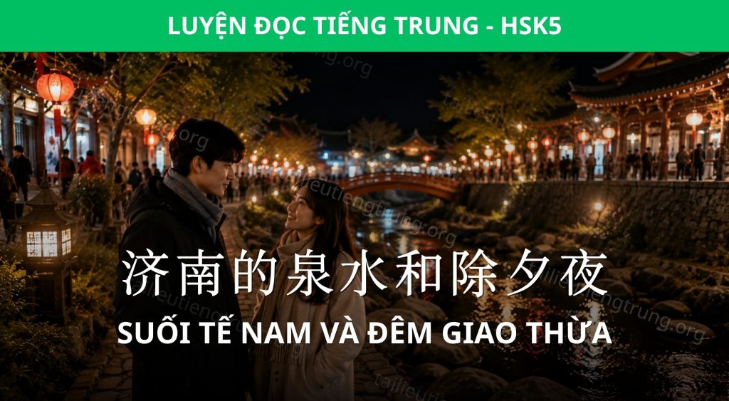 suối Tế Nam và đêm giao thừa