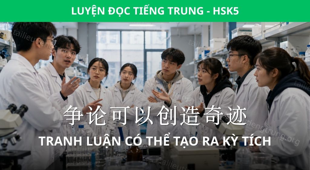 tranh luận tạo ra kỳ tích