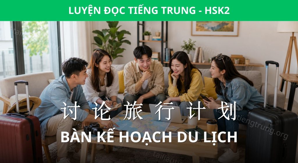 bàn kế hoạch du lịch