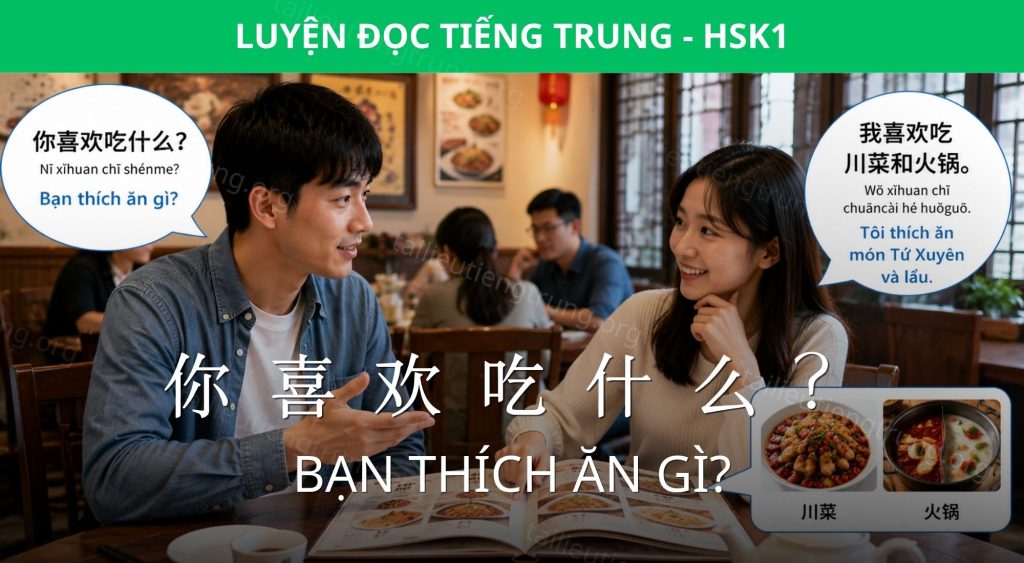 bạn thích ăn gì