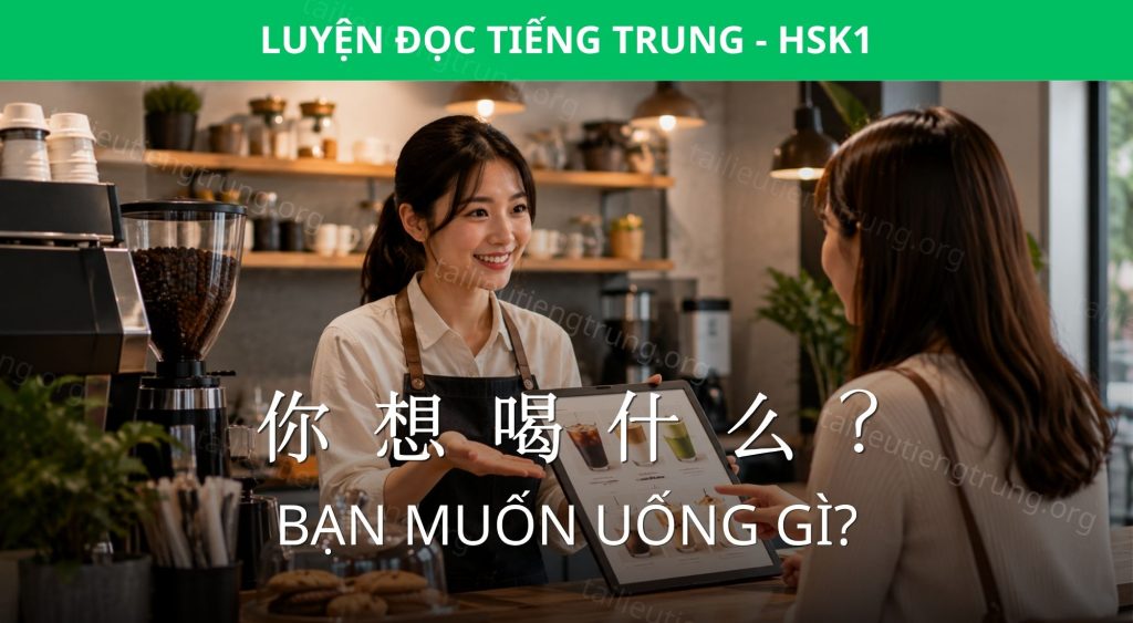 bạn muốn uống gì