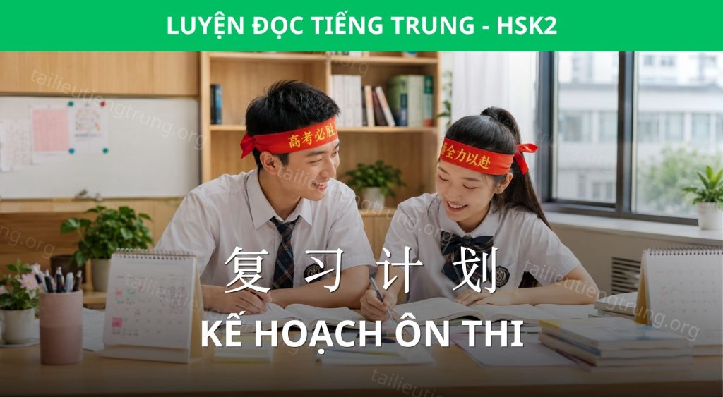 kế hoạch ôn thi