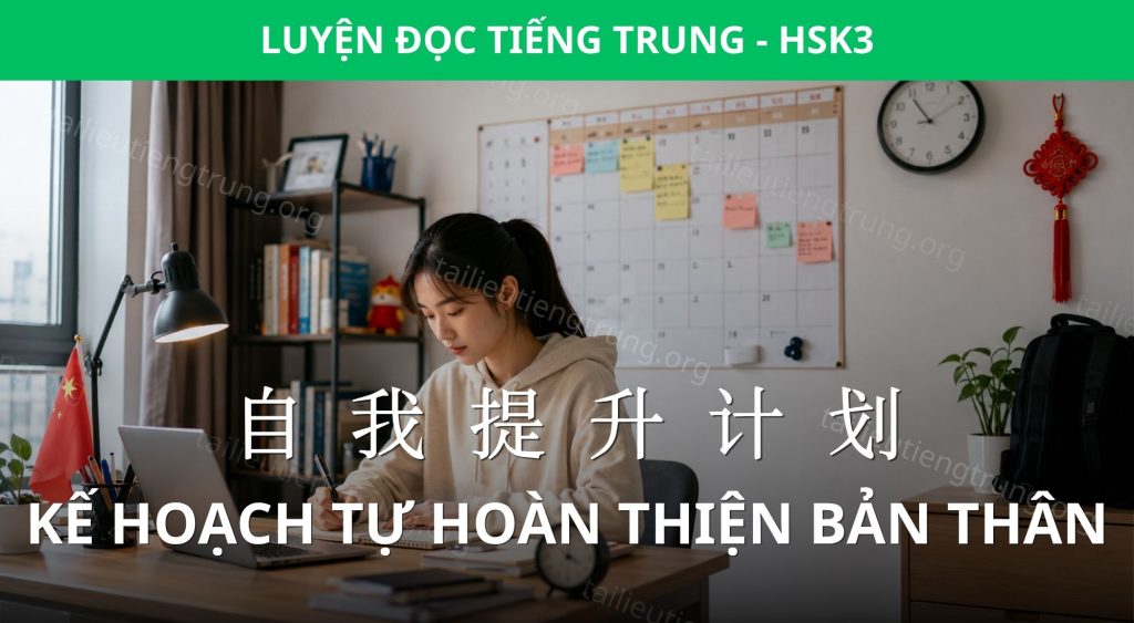 kế hoạch hoàn thiện bản thân