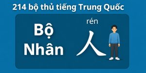 Bộ nhân trong 214 bộ thủ tiếng Trung