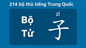 Bộ tử trong 214 bộ thủ tiếng trung