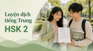 Luyện dịch tiếng trung HSK 2