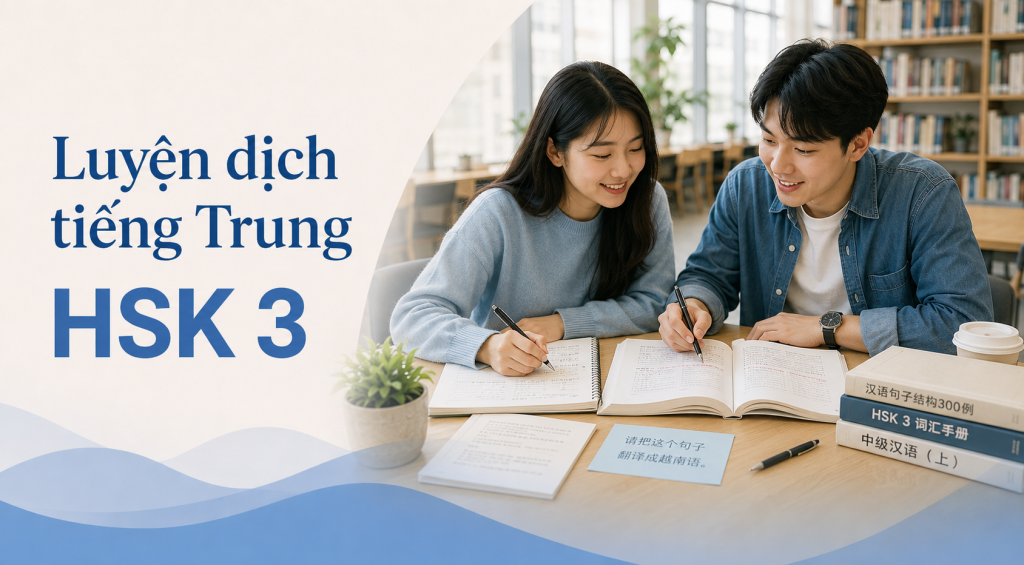 Luyện dịch tiếng Trung HSK 3