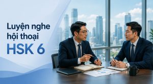 Luyện nghe hội thoại HSK 6