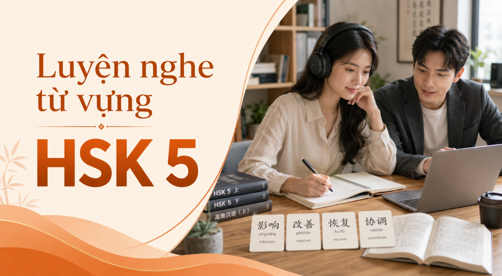 Luyện nghe từ vựng HSK 5 1 Luyện nghe từ vựng HSK 5